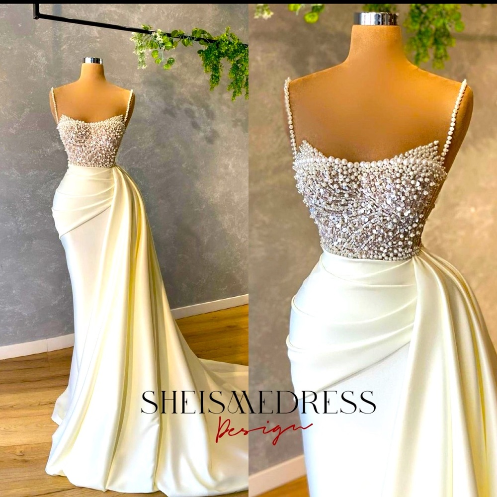 Prom or Wedding Dress. Custom made, Never worn.